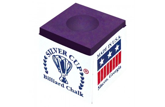 Chalk Silver Cup Plum 12 Pcs