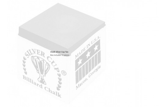 Silver Cup Tan 12 Pcs