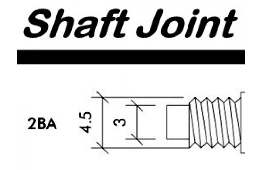 Shaft Ht Yellow 2Ba