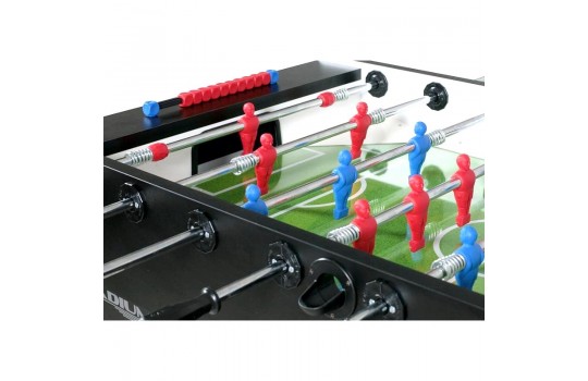 Soccer Table Stadium Family Black Normal Rods