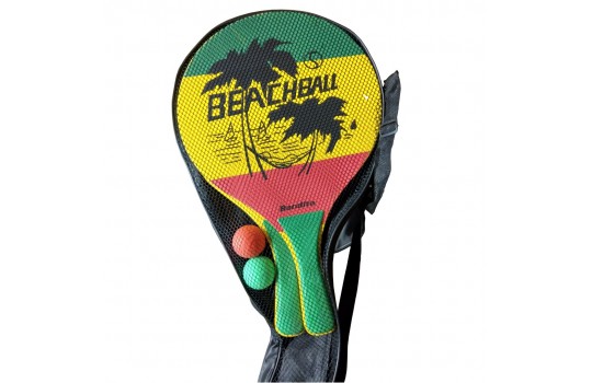 Beachball Rackets Set (2 Pcs) Balls Included