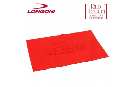 Cloth Longoni Red Touch Ultra Soft Microfiber