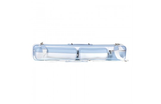 Cue Bag Longoni Giotto - Dolcevita 4B-8S White/Light Blue - VIDEO (Preview 1)