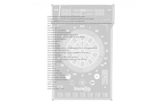 Dartautomat E-Master For Wall