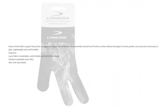 Glove Longoni Fancy Color Explosion Collection 1 SX