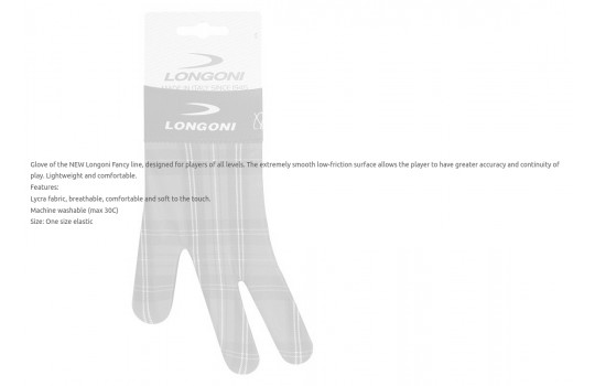 Glove Longoni Fancy Check Collection 2 SX