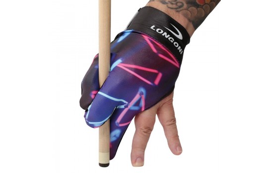 Glove Longoni Fancy Neon Collection 3 SX (for the Left Hand) (Preview 1)