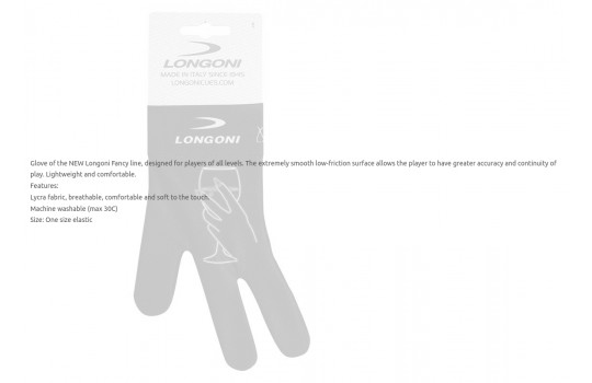 Glove Longoni Fancy Neon Collection 4 SX