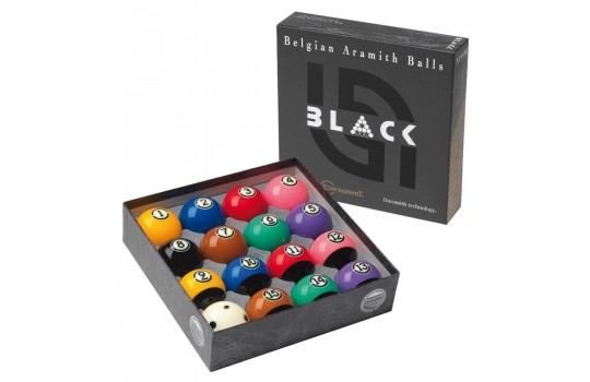 Aramith Set Tournament Black 57,2mm