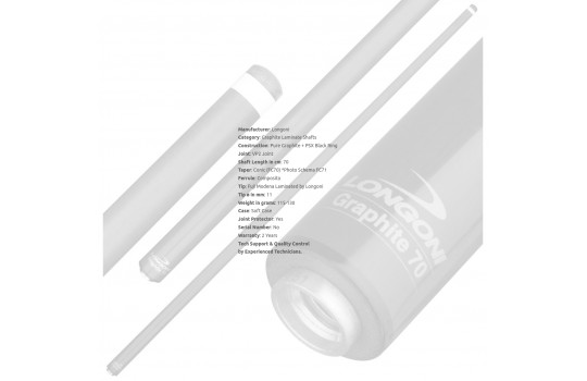 Shaft Longoni Composita 11mm FC70 VP2 (Preview 4)