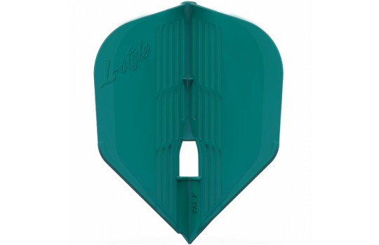 L3kPro Kami Shape Deep Green Flight with Champagne Ring hole