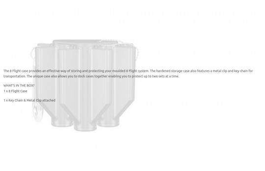 8 Flight Box Clear Blue (Preview 2)