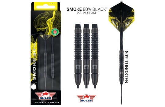 Smoke 80% Black 22 gram Steeltip