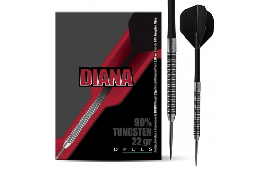 Diana 90% Tungsten 22gr Steel Tip