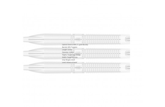Gabriel Clemens 90% 21 gram Steeltip