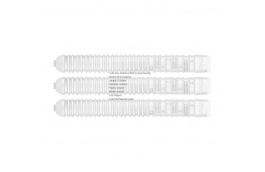 Code Gary Anderson 90% 23 gram Steeltip (Preview 4)