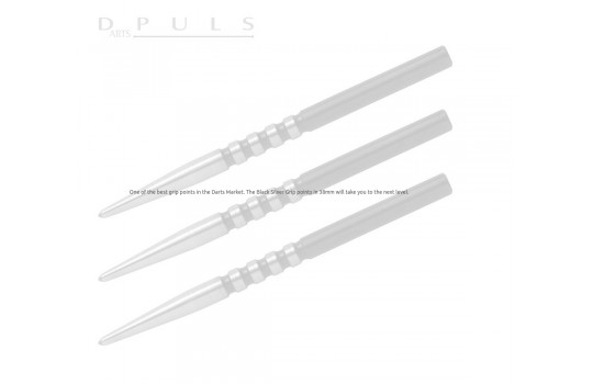Dpuls Black Silver Grip Points 38mm