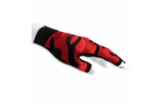 Glove Poison Camo Red SX - S/M