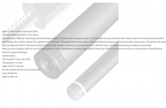 Φλες Στέκας Predator Revo 12.4 Radial Pin White Vault Plate (Preview 3)