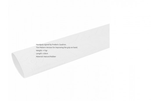 Handgrip Frederic Caudron KC Grey 2020 Tire Pattern - VIDEO