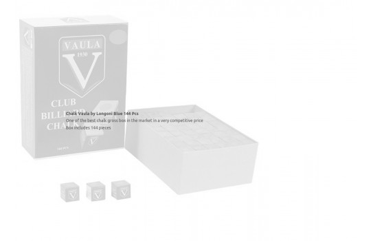 Chalk Vaula by Longoni Blue 144 Pcs