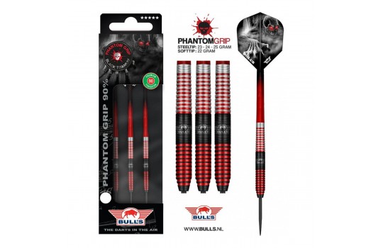 Phantom Grip 90% Red 25 gram Steeltip