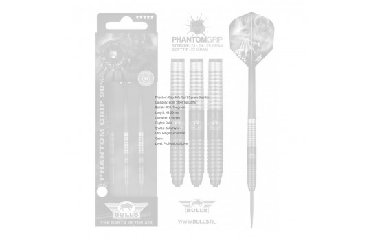 Phantom Grip 90% Red 25 gram Steeltip