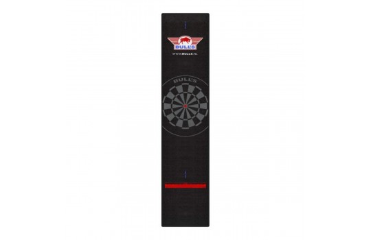 Bulls Carpet Dart Mat Black-B 300 x 65cm 2020 Design