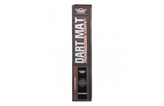 Bulls Carpet Dart Mat Black-B + Oche 300 x 65cm 2020 Design