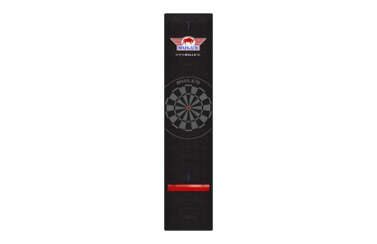 Bulls Carpet Dart Mat Black-B + Oche 300 x 65cm 2020 Design