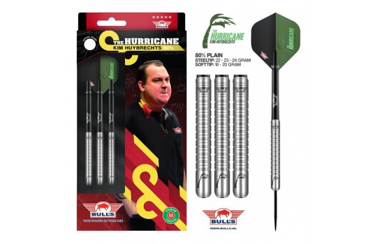 Kim Huybrechts 80% Plain 22 gram Steeltip
