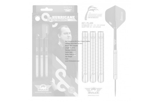 Kim Huybrechts 80% Plain 22 gram Steeltip