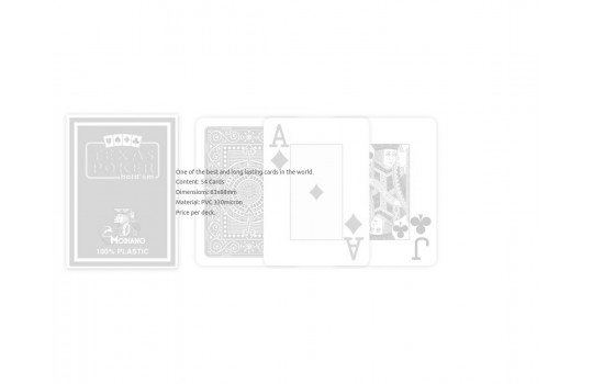 Modiano Cards Black Jack 2 Jumbo Index Blue