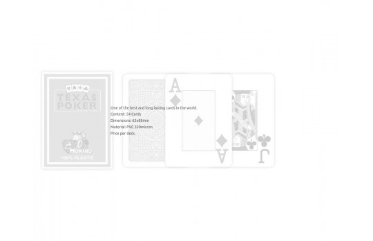 Modiano Cards Black Jack 2 Jumbo Index Orange