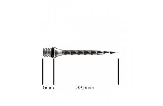 Shark Conversion Point Silver 32.5+5 mm