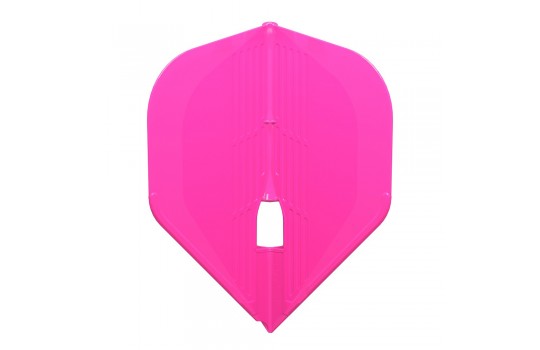 L1kPro Kami Shape Neon Pink Flight with Champagne Ring hole