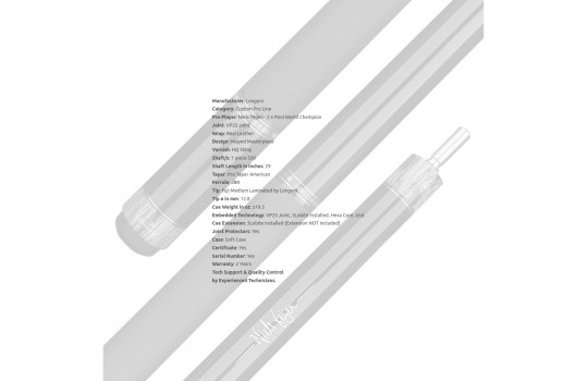 Cue Longoni Sparkle - Niels Feijen Leather S30