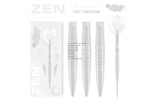 Zen Satori 90% 25 gram Steeltip (Preview 3)