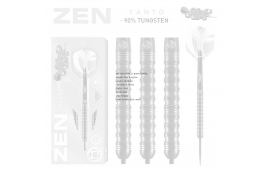 Zen Tanto 90% 25 gram Steeltip (Preview 3)