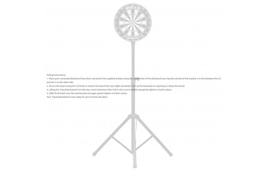 Tripod Dartboard Stand 2