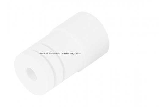 Ferrule for Shaft Longoni Luna Nera Imago White