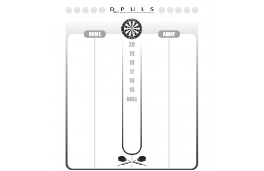 Dpuls Score Whiteboard 40x46cm