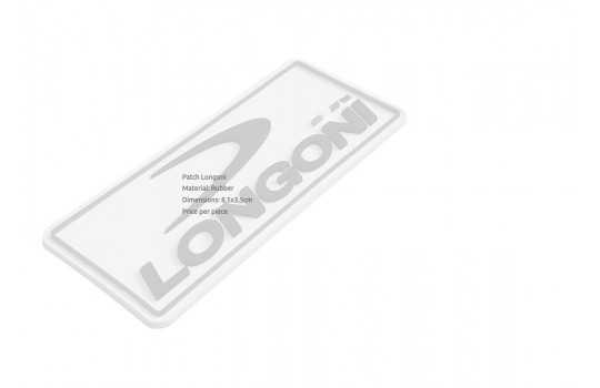 Patch Longoni Rubberized 8,5x3,5 cm