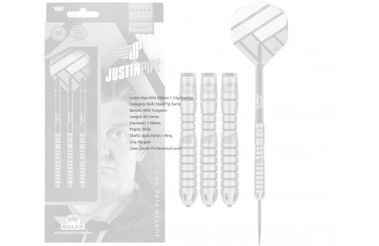 Justin Pipe 90% Edition 1 24g Steeltip