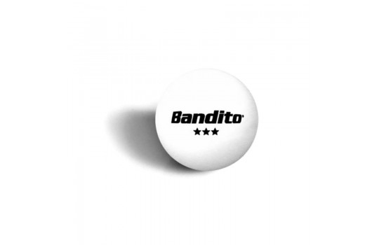 Bandito Μπάλες Ping Pong 3-Star Συσκευασία 6 τεμ - 40mm