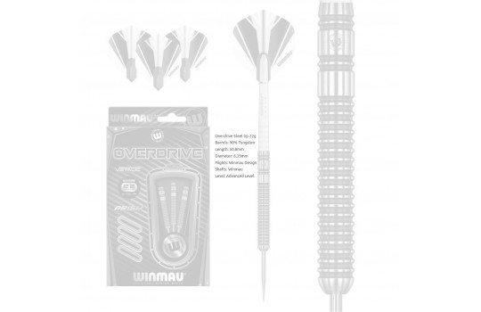 Overdrive Steel tip 22g