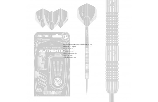 MvG Michael van Gerwen Authentic Steel tip 22g (Preview 3)