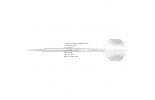 ShotGun Silver 80% Tungsten 18g