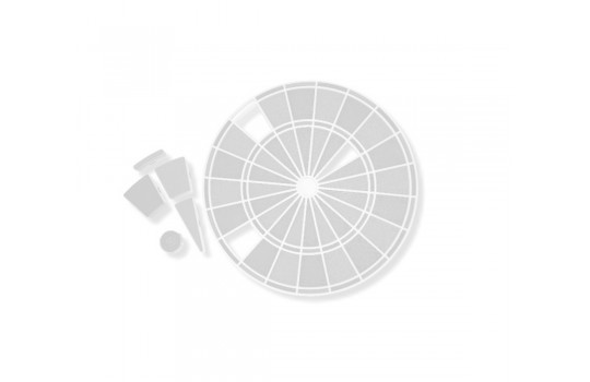 Replacement segments complete set for Karella CB-25, CB 50 and CB 90 (Preview 2)