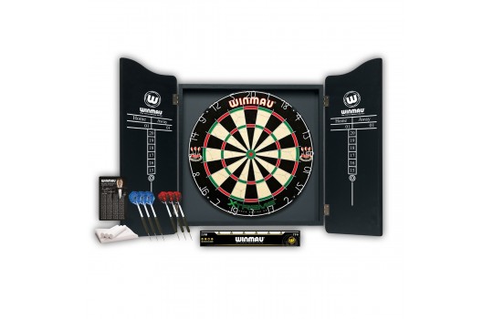 Winmau Dartboard Set XTREME + Cabinet